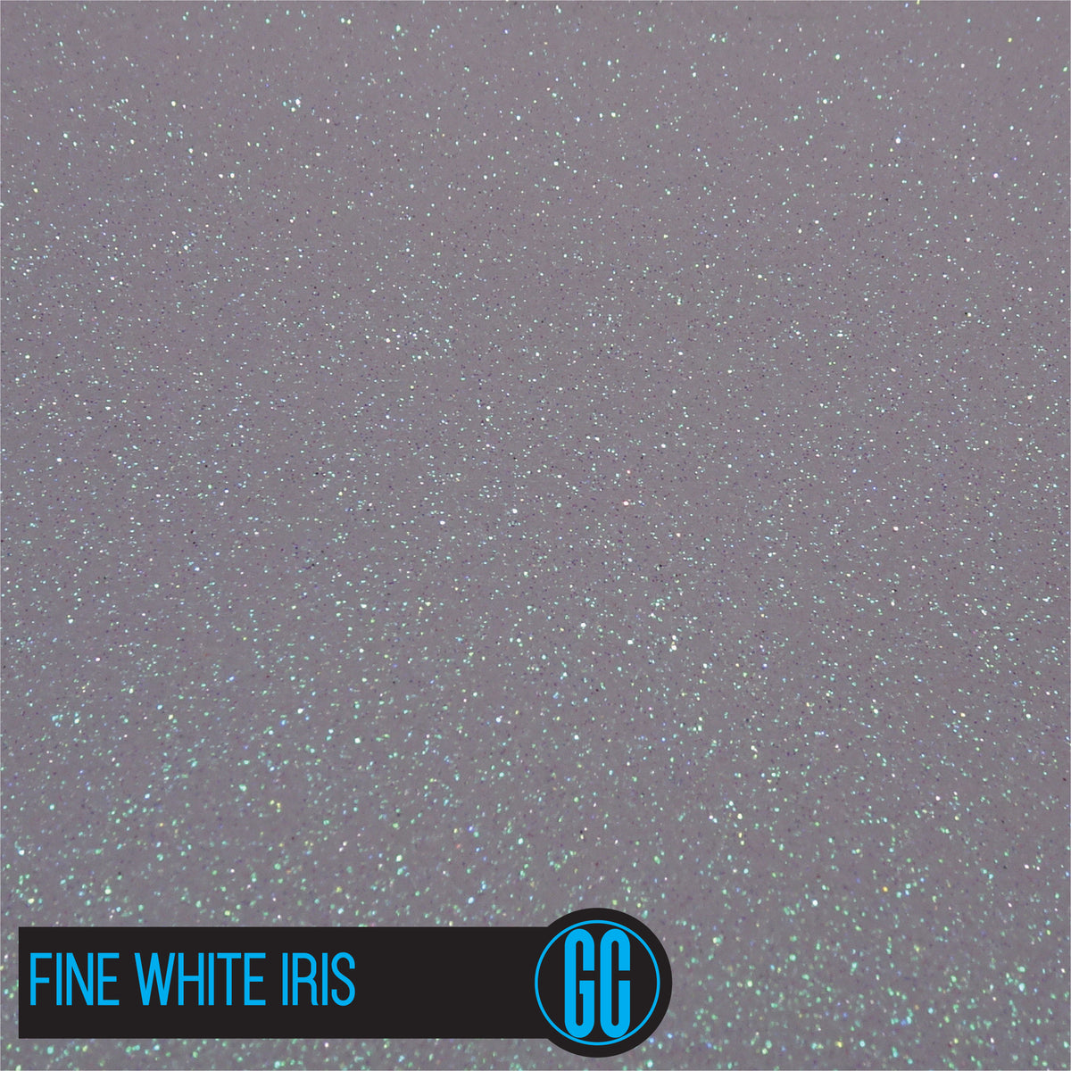 A4 Size Fine White Iris Glitter Fabric Glitter Crafts UK